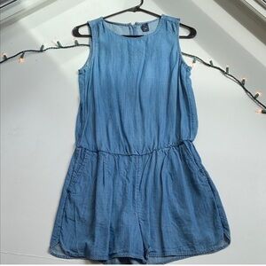 Gap Jean Romper XS